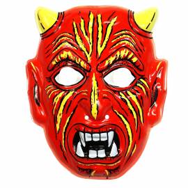 Masque de diable, de démon en plastique