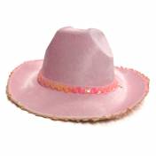 Chapeau de cow-girl de couleur avec paillettes