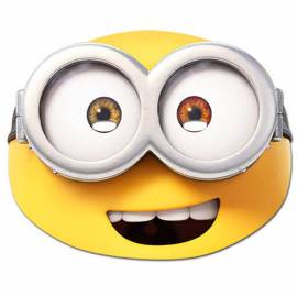 Masque du minion Bob en carton