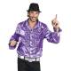 Chemise disco froufrou homme