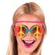 Lunettes rondes hippies multicolores