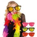 Lunettes géantes de couleur