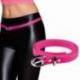 Fine ceinture de couleur fluo en plastique