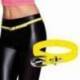 Fine ceinture de couleur fluo en plastique