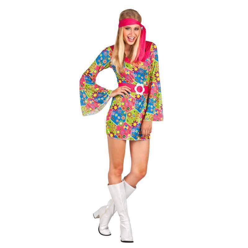 Costume hippie femme - Déguisement adulte femme - w20316