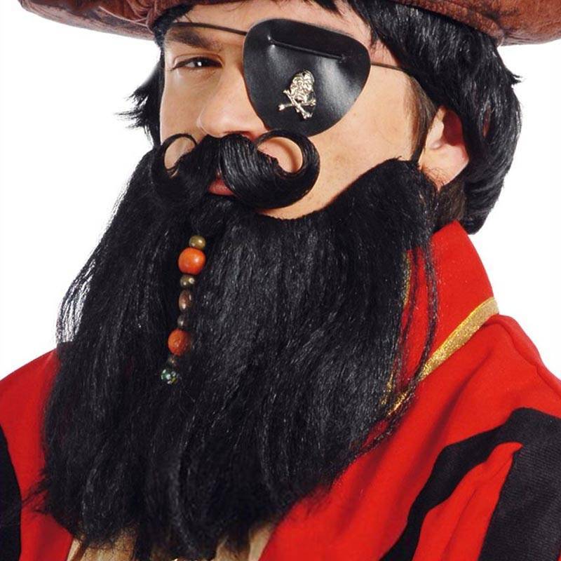 Barbe et Moustache de Pirate