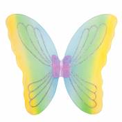 Ailes de papillons multicolores dégradées