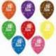 3 ballons de couleur pour le jubilé des 18, 20, 25, ... ou 80 ans