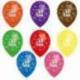 3 ballons de couleur pour le jubilé des 18, 20, 25, ... ou 80 ans