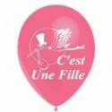 10 ballons "C'est un garçon" ou "C'est une fille"