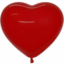 10 ballons de couleur en forme de coeur