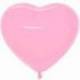 10 ballons de couleur en forme de coeur