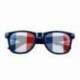 Lunettes de supporter français, bleu blanc et rouge