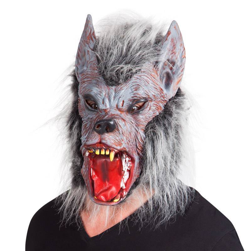 Masque en latex de loup-garou