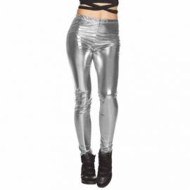 Leggings brillants de couleur