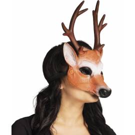 Demi masque de cerf