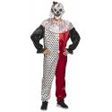 Costume psycho clown adulte