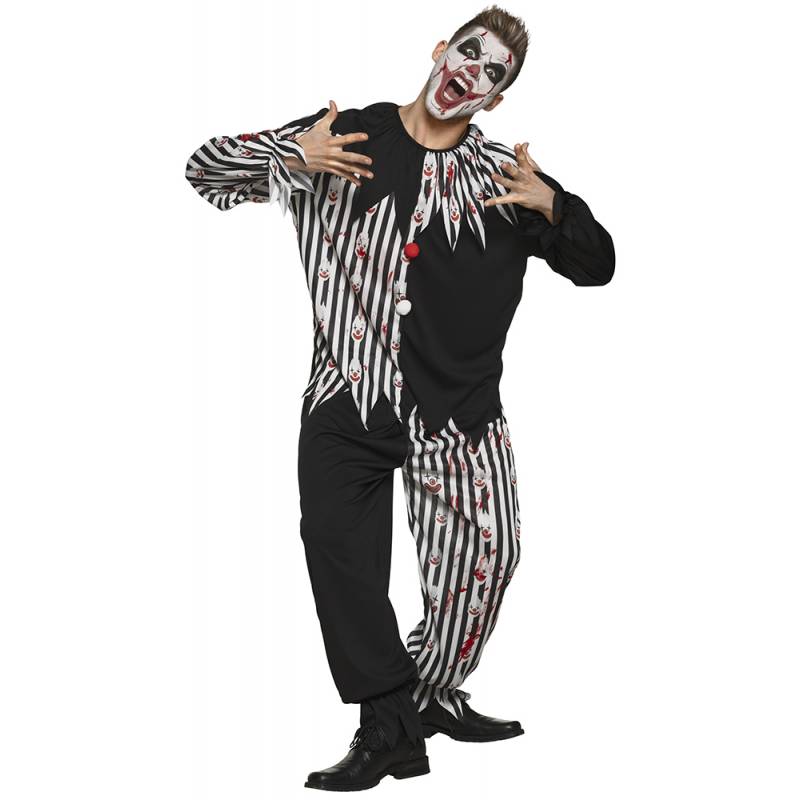 Costume pour adulte clown bloody