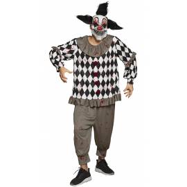 Costume pour adulte scary clown