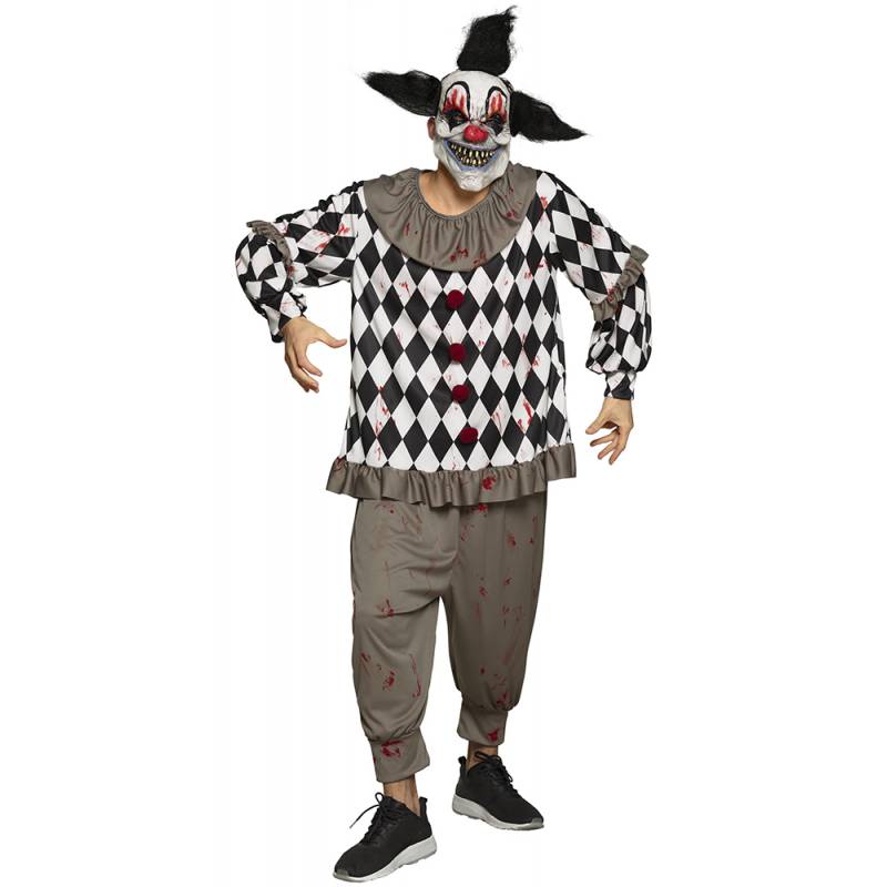 Costume pour adulte scary clown