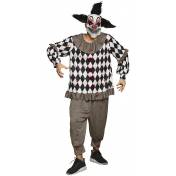 Costume clown effrayant pour adulte