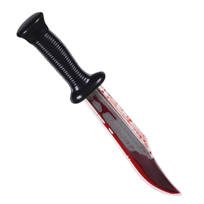 Couteau sanglant en plastique