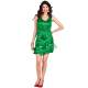 Robe noël verte Dazzle Xmas sequins