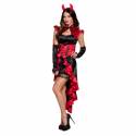 costume gothique diable pour femme