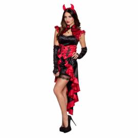 costume gothic diable femme
