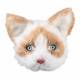 masque peluche chat