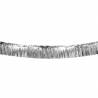 Guirlande franges métallisées argent