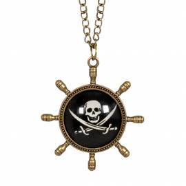 Collier roue de pirate