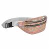 Sac banane holographique or rose