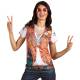 Tee shirt réaliste hippie