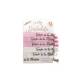 Bracelets enterrement vie de jeune fille en tissu