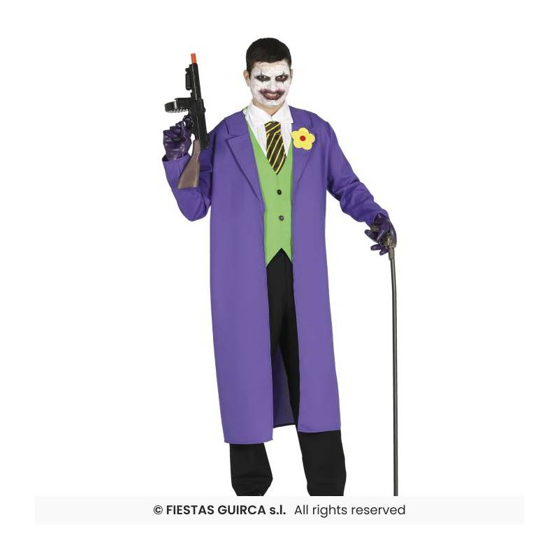 Déguisement style joker