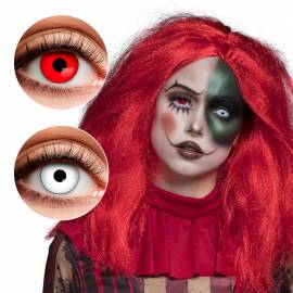 lentilles duo creepy clown
