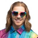 Lunettes coeur Rainbow