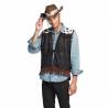 Gilet western noir