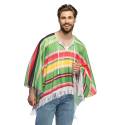 Poncho multicolore Miguel unisexe