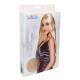 Perruque longue, blonde platine