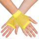 gants resille poignet fluo