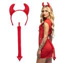 Set diabolo rouge