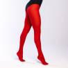 collant opaque rouge
