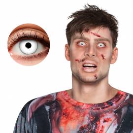 Paire de lentilles zombie