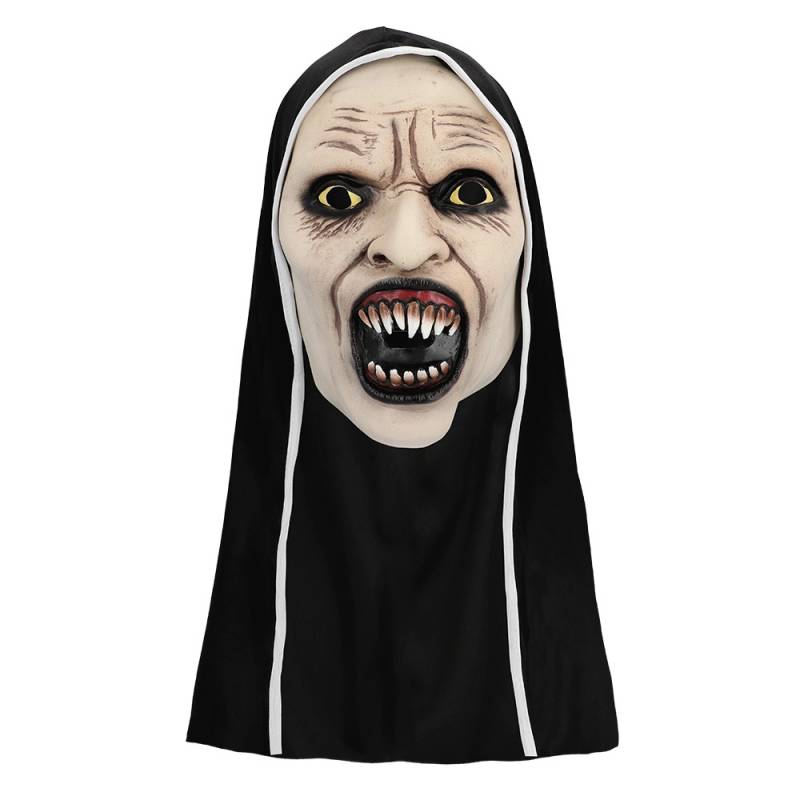 Masque latex nonne horreur