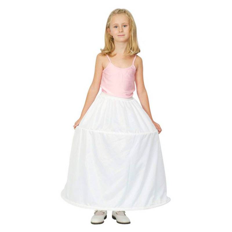 Jupon long blanc enfant