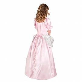 Deguisement princesse enfant rose et argent