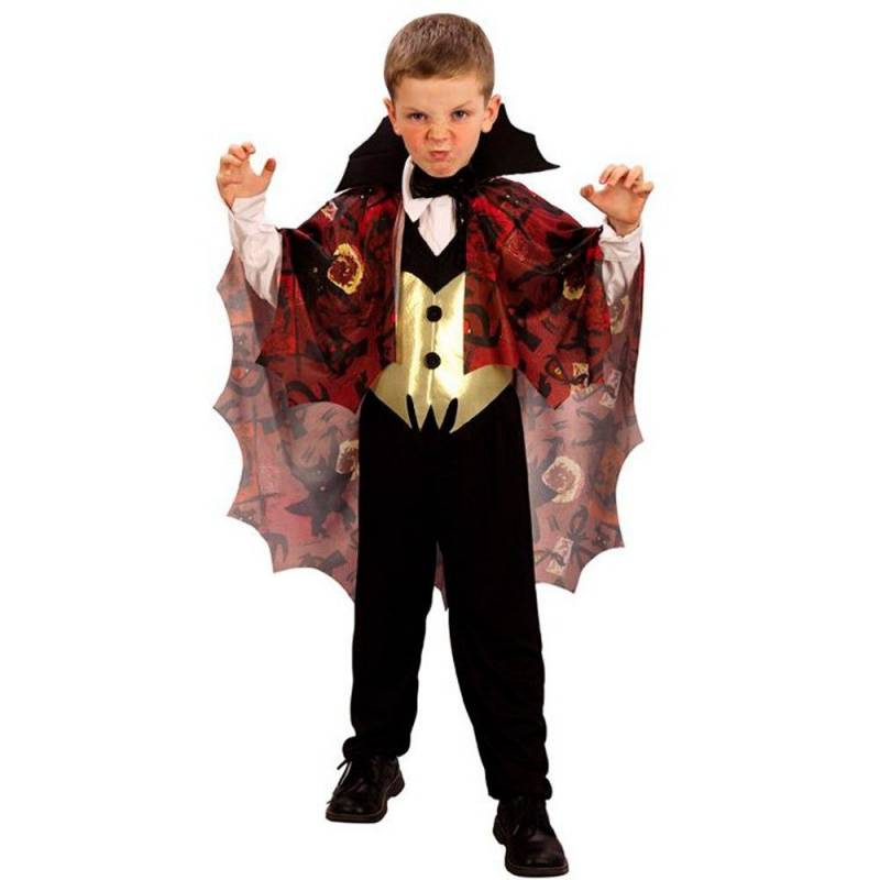 Deguisement vampire enfant avec cape halloween